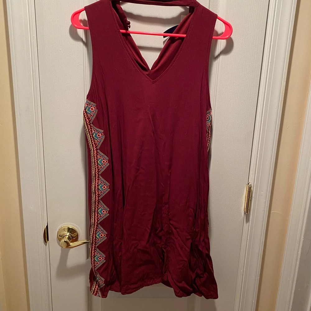 Red dress